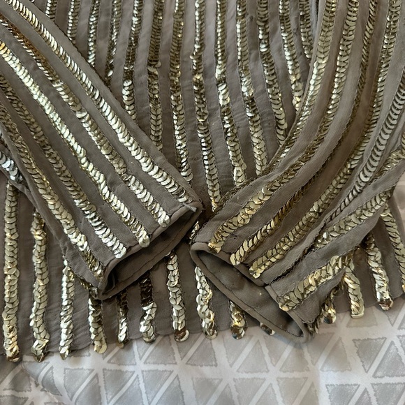 1960s Vintage 💯 % Silk  w Sequins jacket - Picture 12 of 12